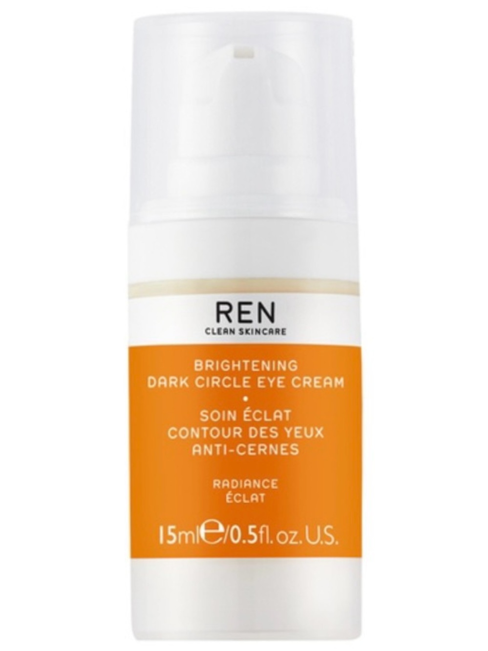 REN Clean Skincare Brightening Dark Circle Eye Cream .5oz